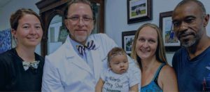 IVF Florida Clinic Dr Pabon with patients & their baby
